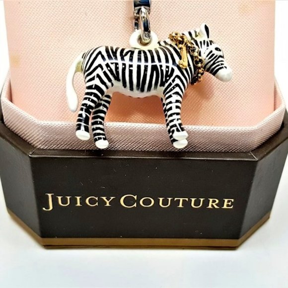 JUICY COUTURE 2011 ZEBRA CHARM YJRU4962 - Picture 1 of 3